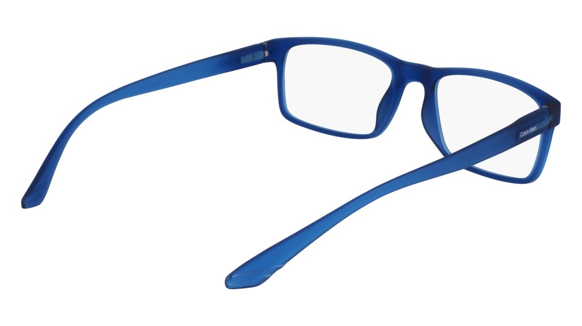 Eyeglasses Calvin Klein CK19569N (438) color blue shape rectangle 