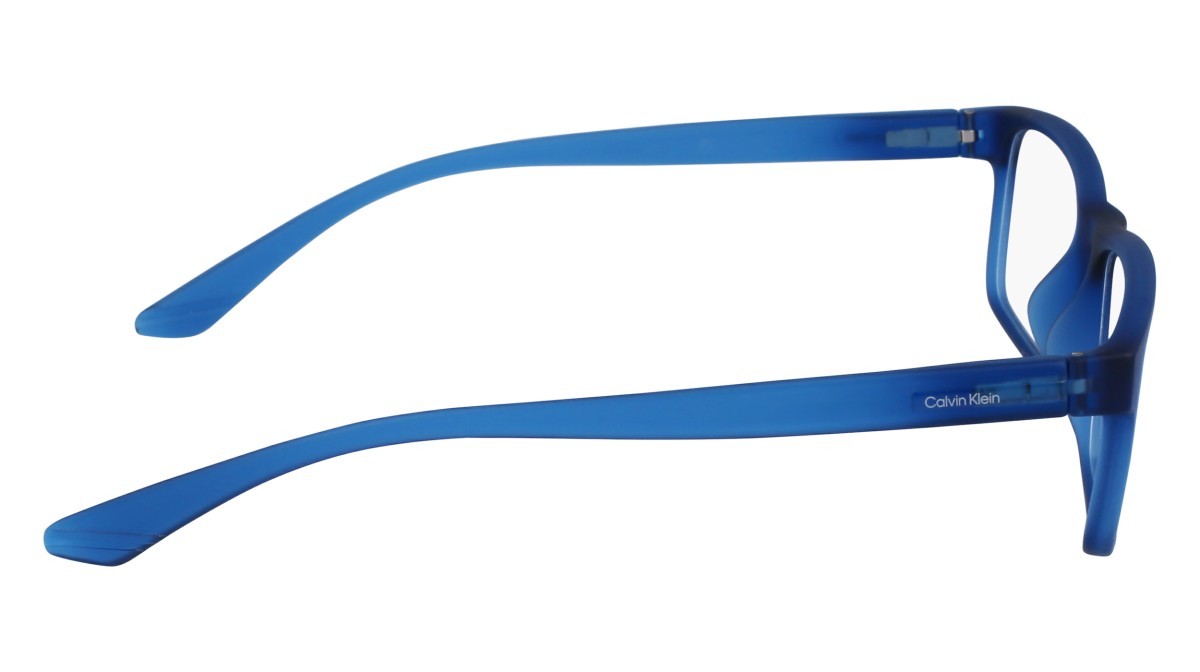 Eyeglasses Calvin Klein CK19569N (438) color blue shape rectangle 