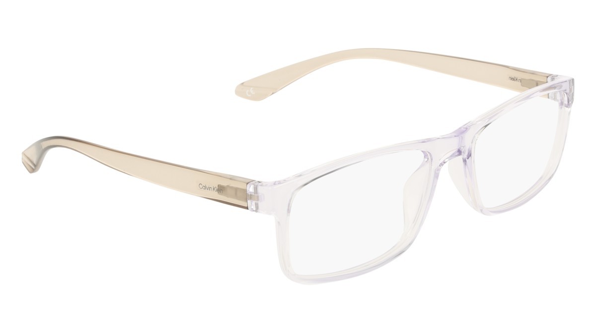 Eyeglasses Calvin Klein CK19569N (970) color crystal shape rectangle 