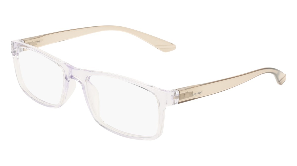 Eyeglasses Calvin Klein CK19569N (970) color crystal shape rectangle 