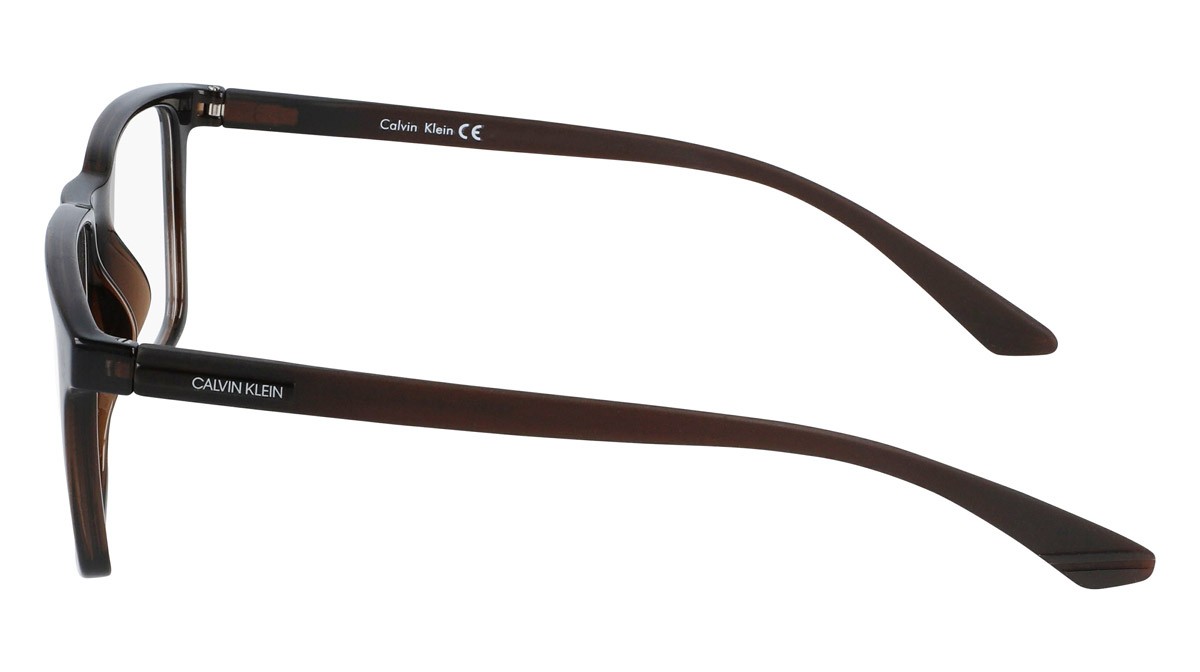 Brillen Calvin Klein CK19573 (210) farbe brown form rechteckig 