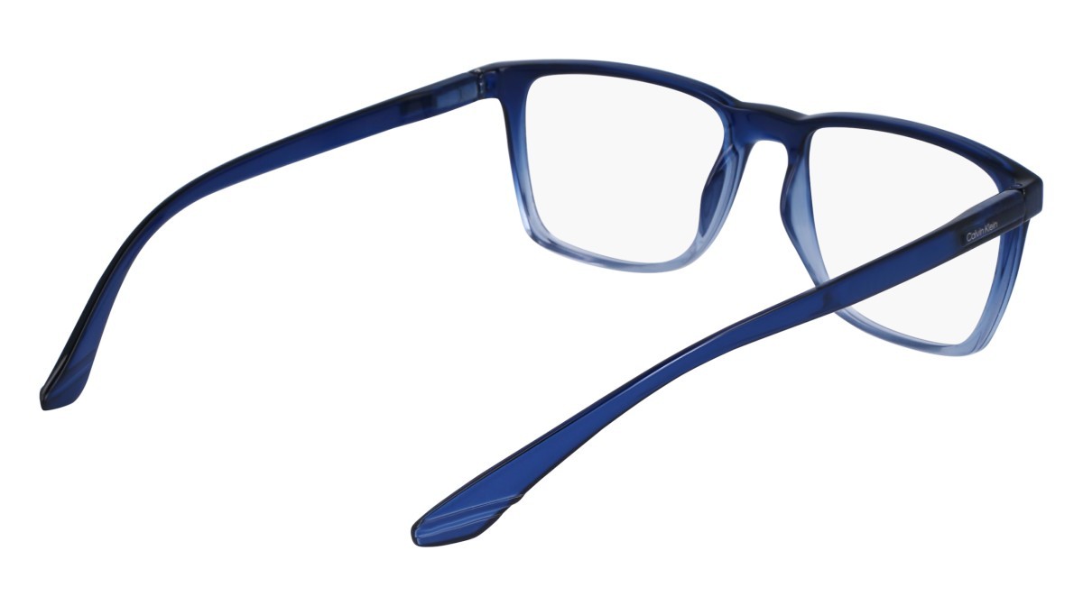 Eyeglasses Calvin Klein CK19573N (415) color blue grey gradient shape rectangle 