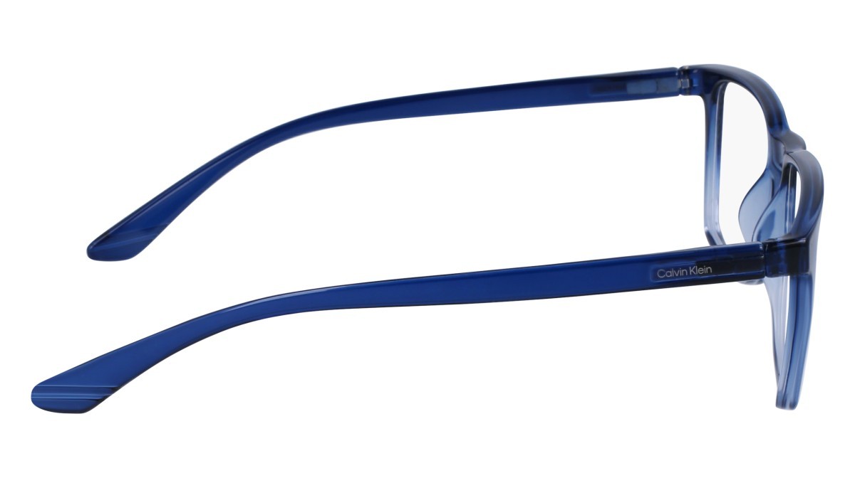 Eyeglasses Calvin Klein CK19573N (415) color blue grey gradient shape rectangle 
