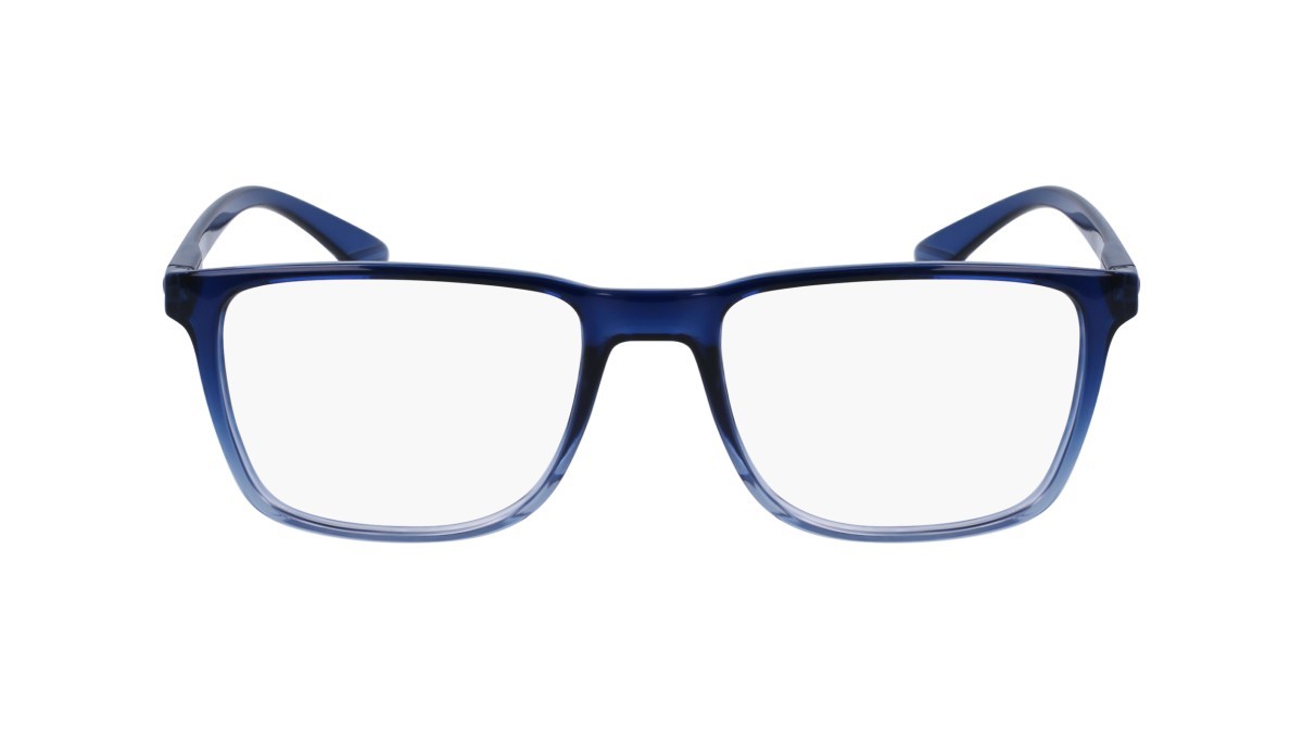 Eyeglasses Calvin Klein CK19573N (415) color blue grey gradient shape rectangle 