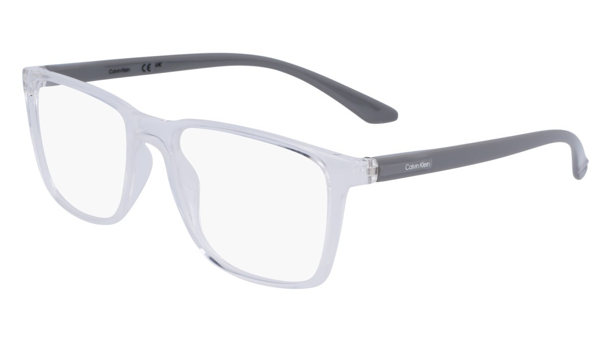 Eyeglasses Calvin Klein CK19573N (970) color shiny crystal shape rectangle 