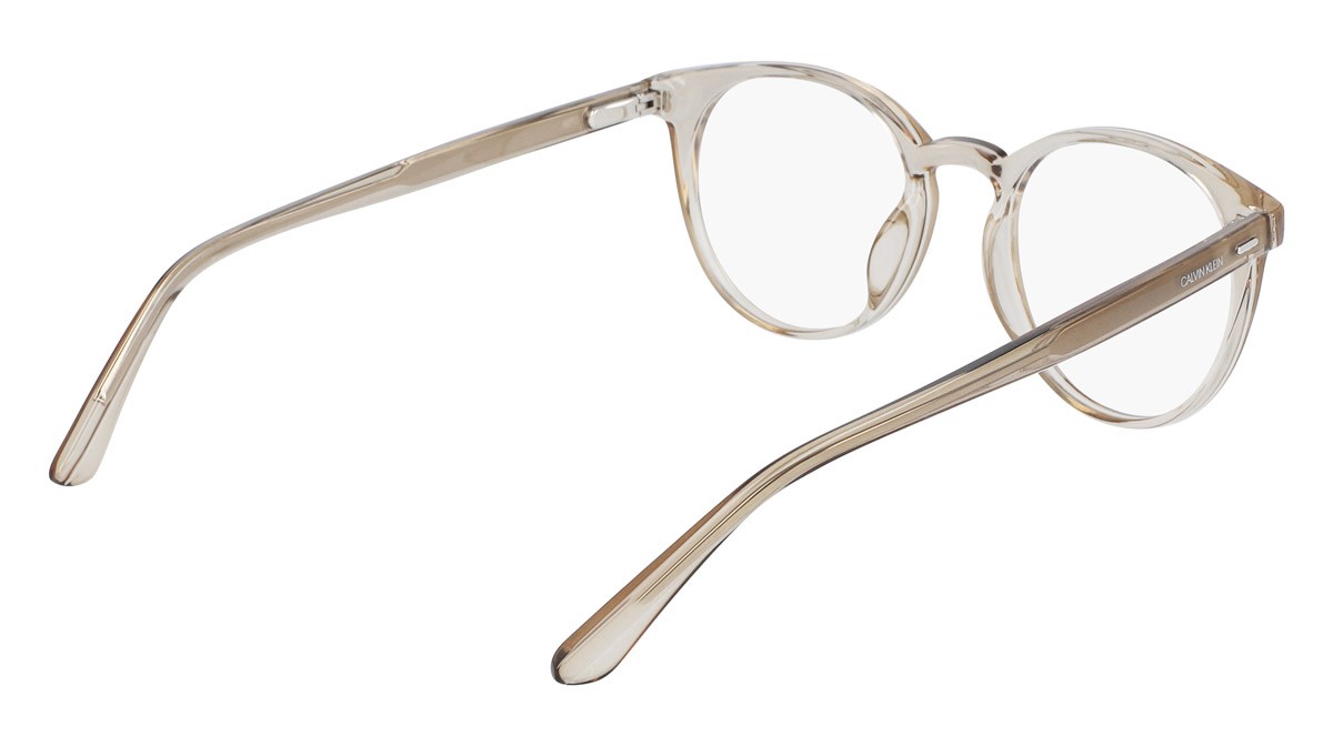 Eyeglasses Calvin Klein CK20527 (270) color crystal beige shape round 