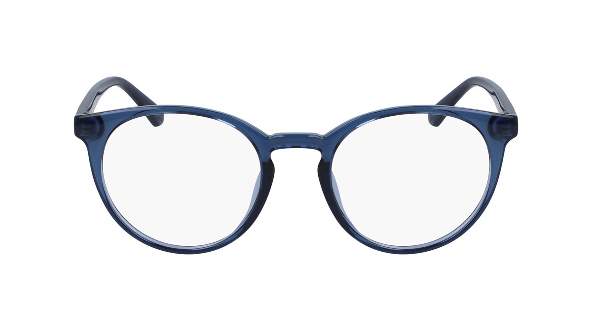 Eyeglasses Calvin Klein CK20527 (405) color crystal blue shape round 