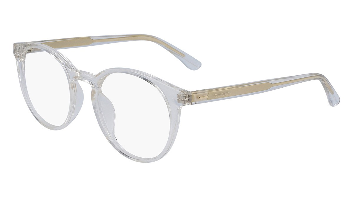 Eyeglasses Calvin Klein CK20527 (971) color crystal clear shape round 