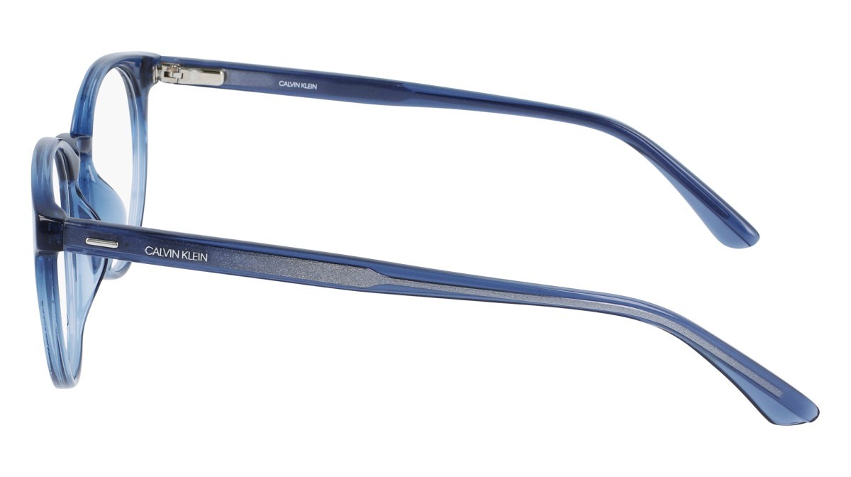 Eyeglasses Calvin Klein CK20527 N (405) color crystal blue shape round 