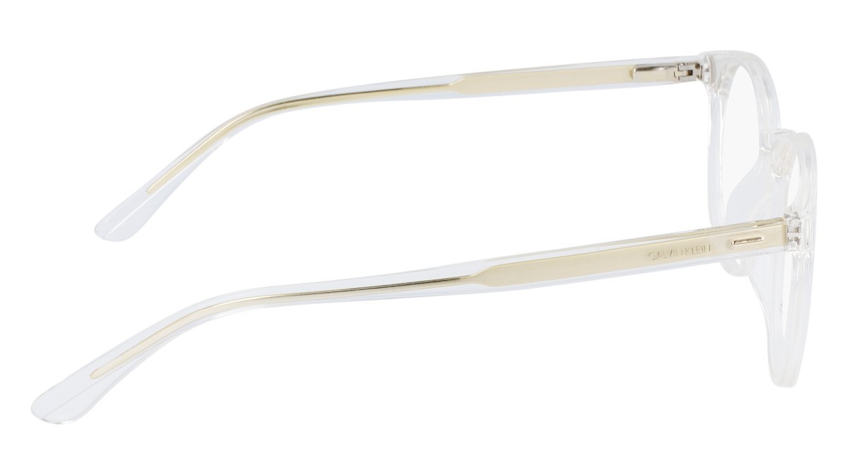 Eyeglasses Calvin Klein CK20527 N (971) color crystal clear shape round 