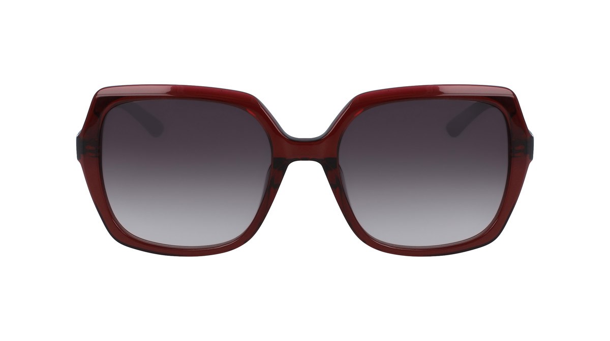 Sunglasses Calvin Klein CK20541S (605) color crystal burgundy shape square 