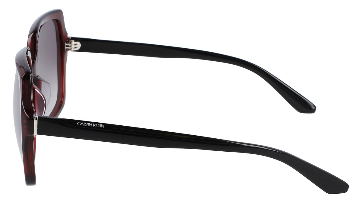 Sunglasses Calvin Klein CK20541S (605) color crystal burgundy shape square 