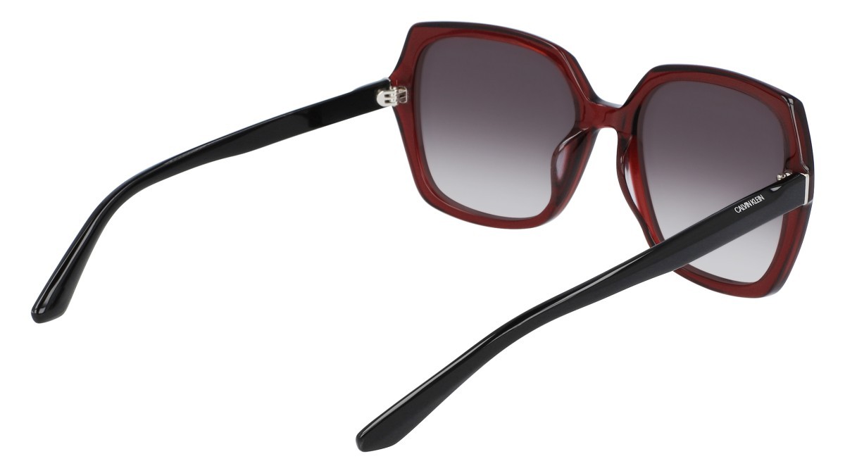Occhiali da sole Calvin Klein CK20541S N (605) colore crystal burgundy forma quadrato 