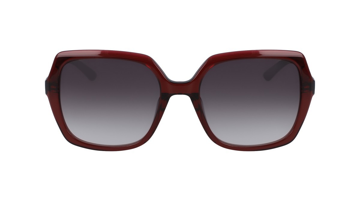 Occhiali da sole Calvin Klein CK20541S N (605) colore crystal burgundy forma quadrato 