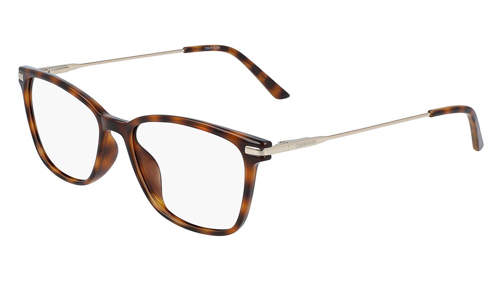 Brillen Calvin Klein CK20705 (240) farbe soft tortoise form rechteckig gläser demo