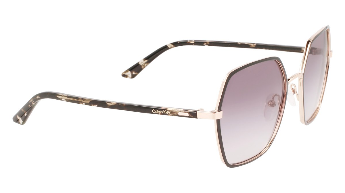 Sonnenbrillen Calvin Klein CK21131S (001) farbe black form rechteckig gläser gradient grey