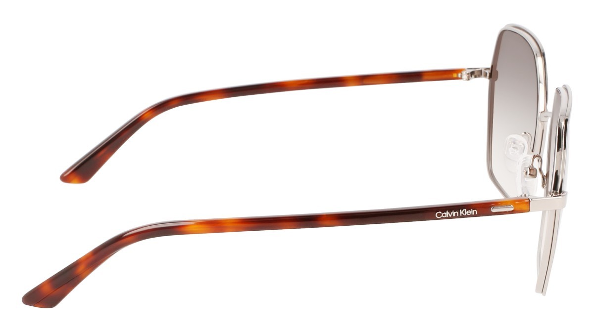 Sunglasses Calvin Klein CK21131S N (200) color brown shape rectangle 