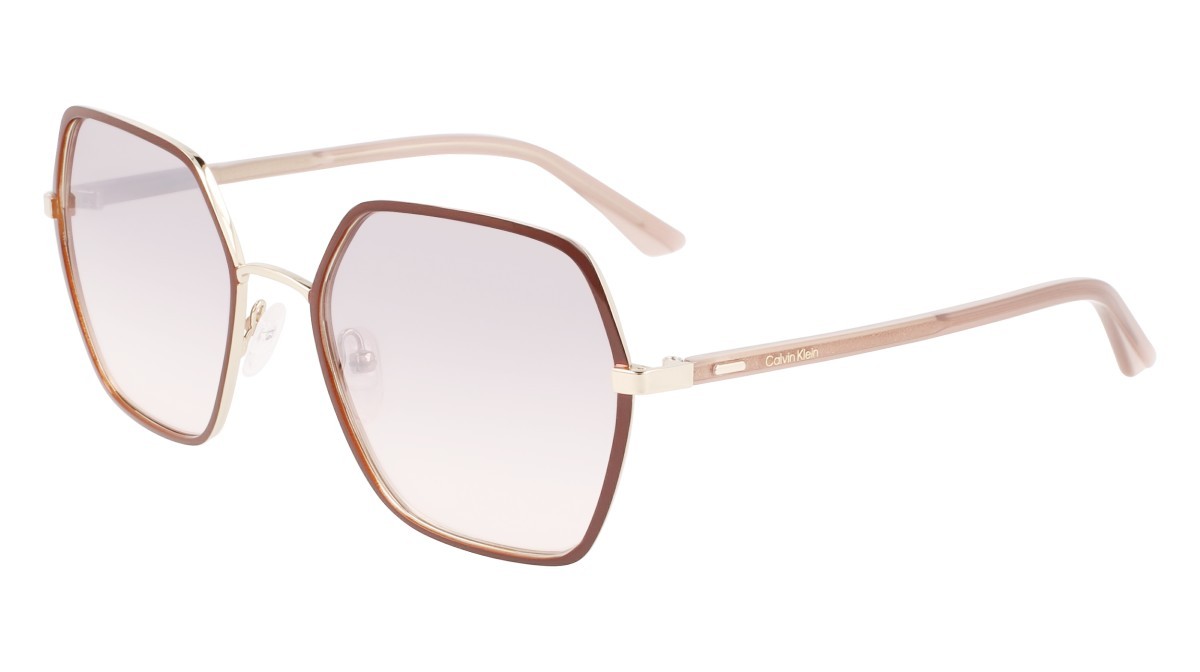 Sunglasses Calvin Klein CK21131S N (208) color sand shape rectangle 