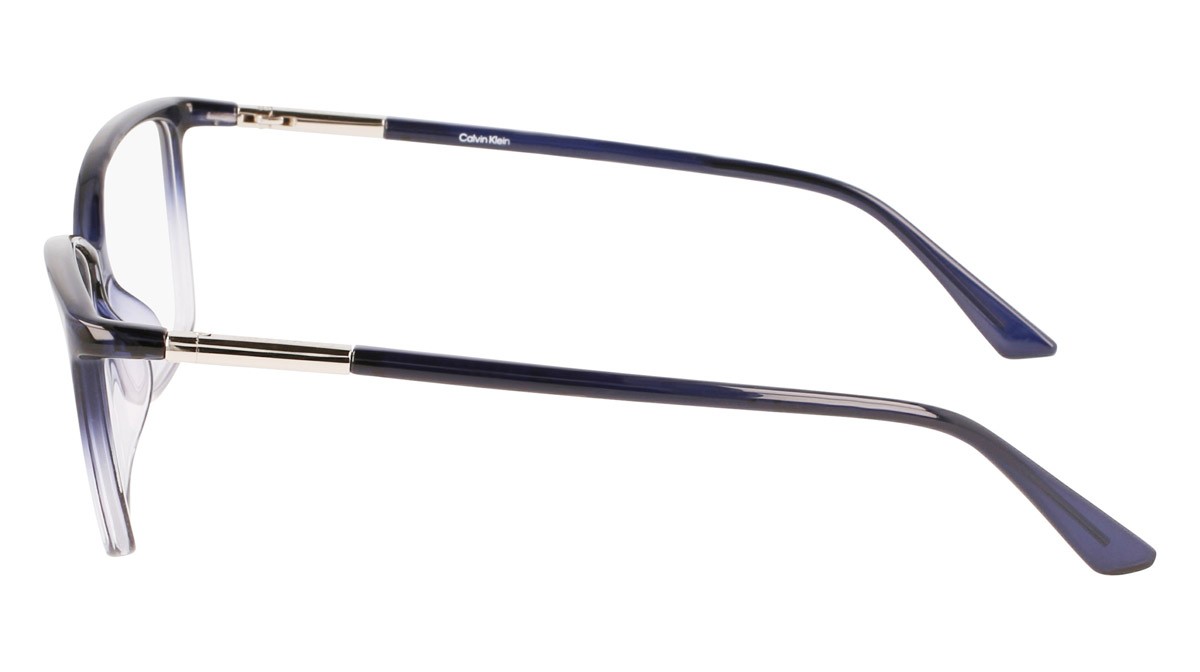Eyeglasses Calvin Klein CK21524 (438) color blue shape rectangle 