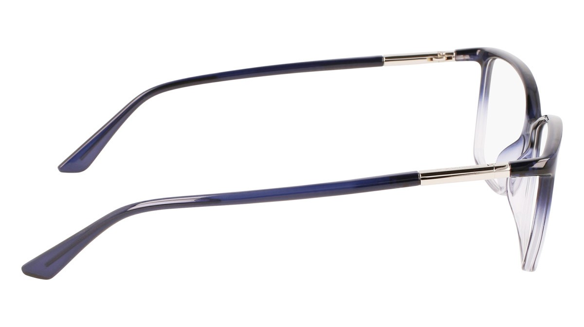 Eyeglasses Calvin Klein CK21524 (438) color blue shape rectangle 