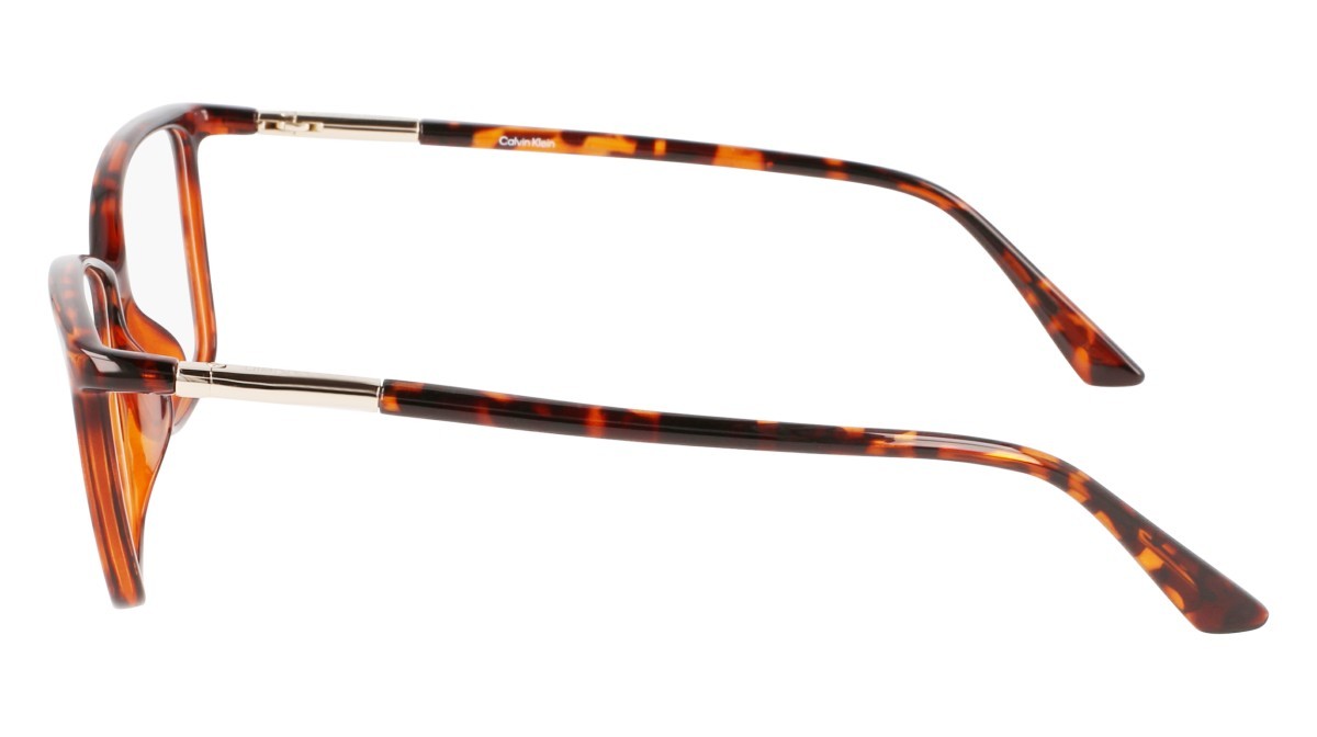Eyeglasses Calvin Klein CK21524 N (220) color brown havana shape rectangle 