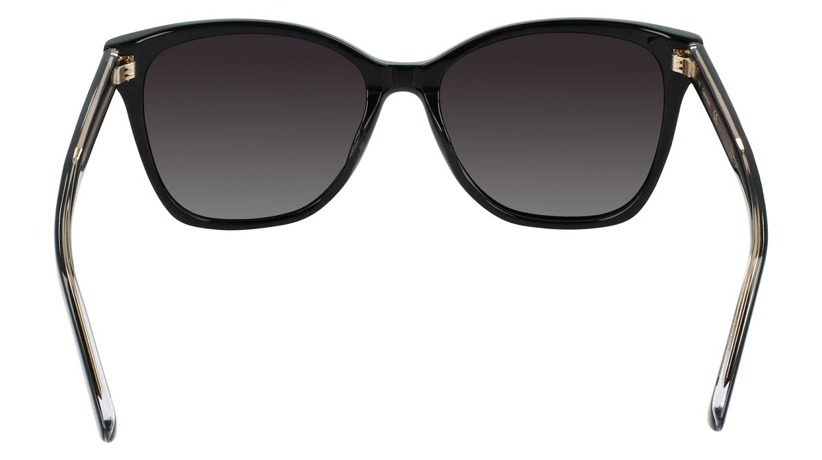 Sunglasses Calvin Klein CK21529S (001) color black shape rectangle lenses grey gradient