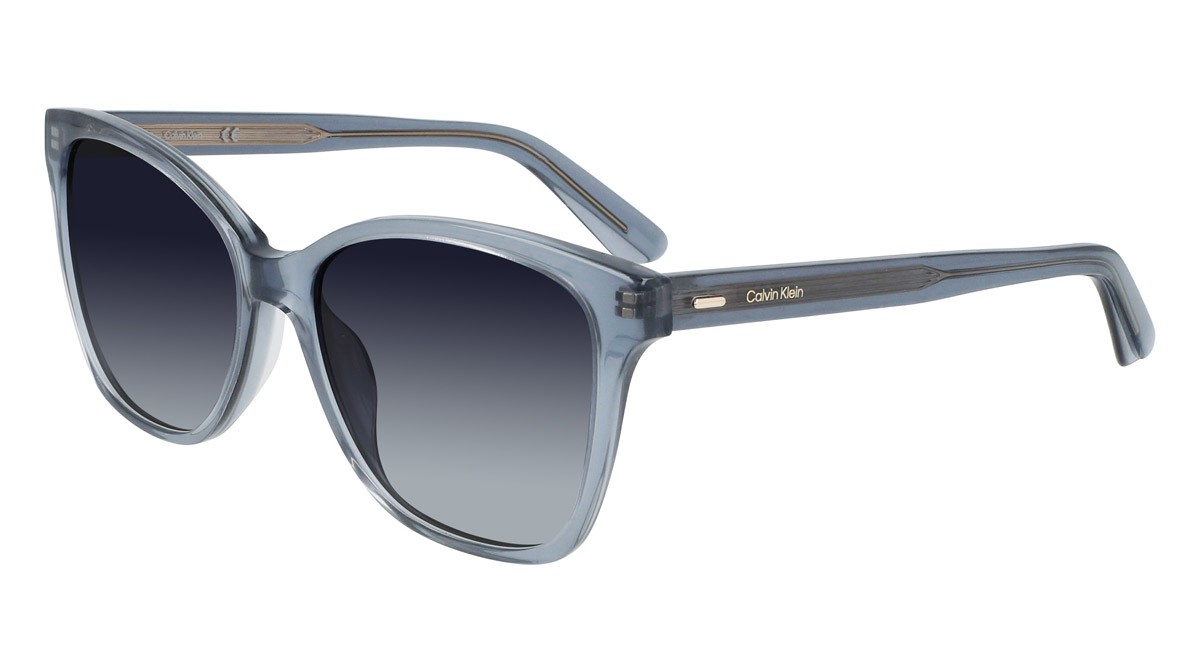 Sunglasses Calvin Klein CK21529S (435) color avio shape rectangle lenses blue gradient