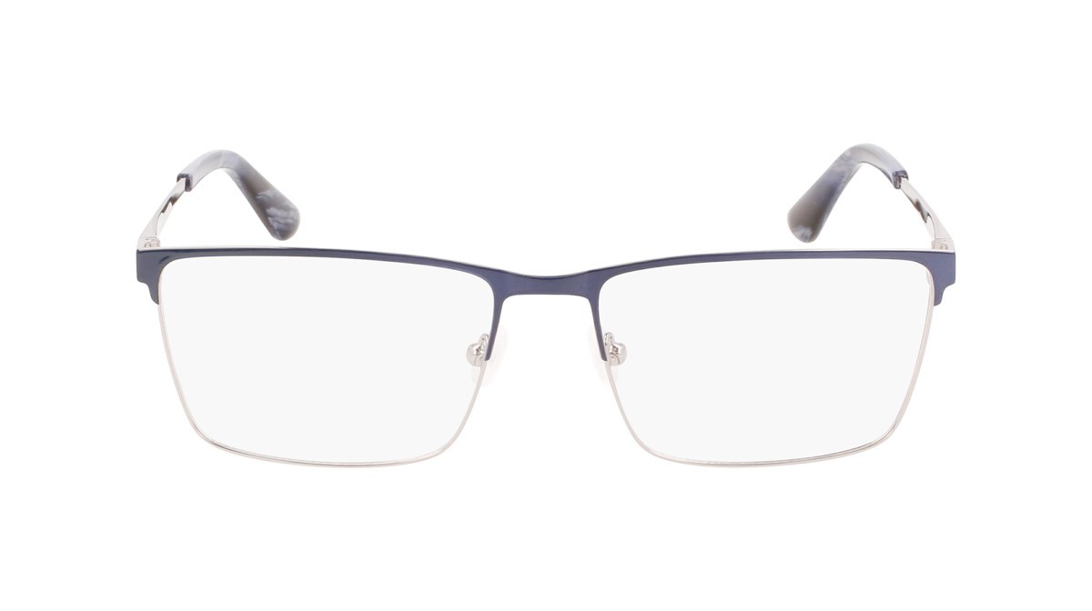 Brillen Calvin Klein CK22102 (460) farbe blue/ gunmetal form rechteckig 