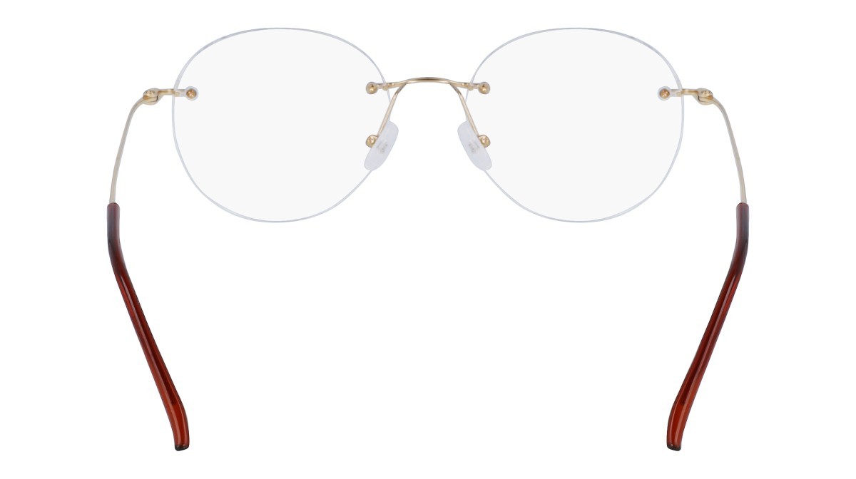 Brillen Calvin Klein CK22125TA (200) farbe brown form rund 