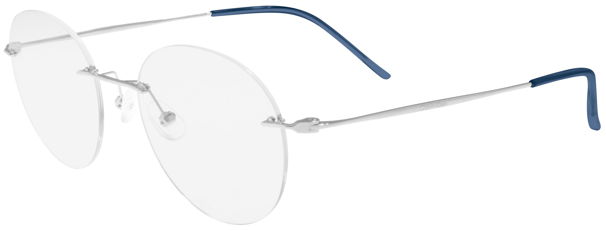 Brillen Calvin Klein CK22125TA (414) farbe blue form rund 