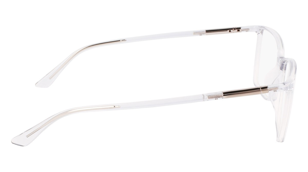 Occhiali da vista Calvin Klein CK22508 (070) colore crystal smoke forma rettangolare 