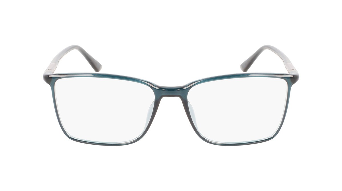 Occhiali da vista Calvin Klein CK22508 (431) colore petrol forma rettangolare 