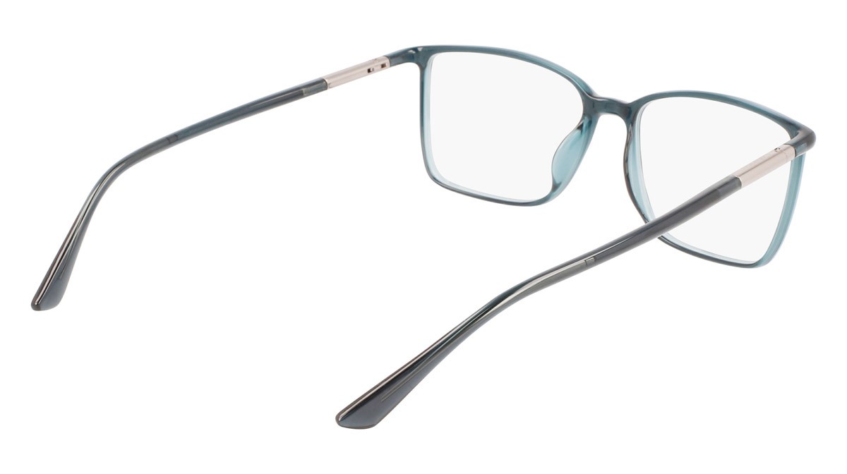 Occhiali da vista Calvin Klein CK22508 (431) colore petrol forma rettangolare 