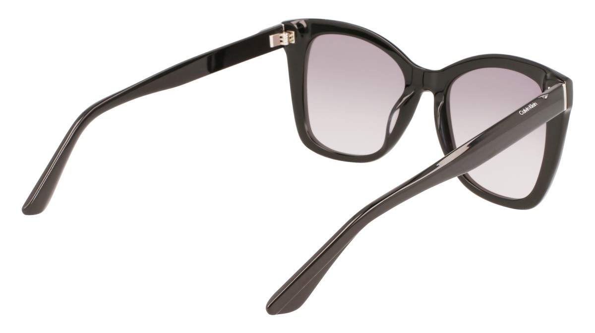 Sonnenbrillen Calvin Klein CK22530S (001) farbe black form schmetterling gläser gradient grey