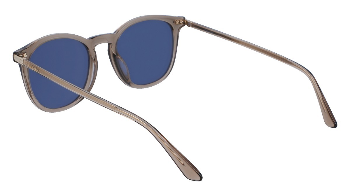 Sunglasses Calvin Klein CK22533S (058) color oyster shape round lenses solid blue