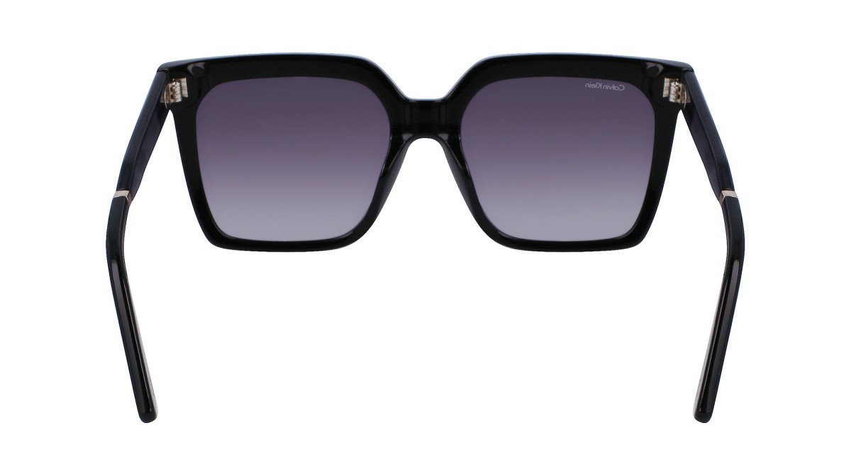 Sonnenbrillen Calvin Klein CK22534S (001) farbe black form quadratisch gläser gradient grey