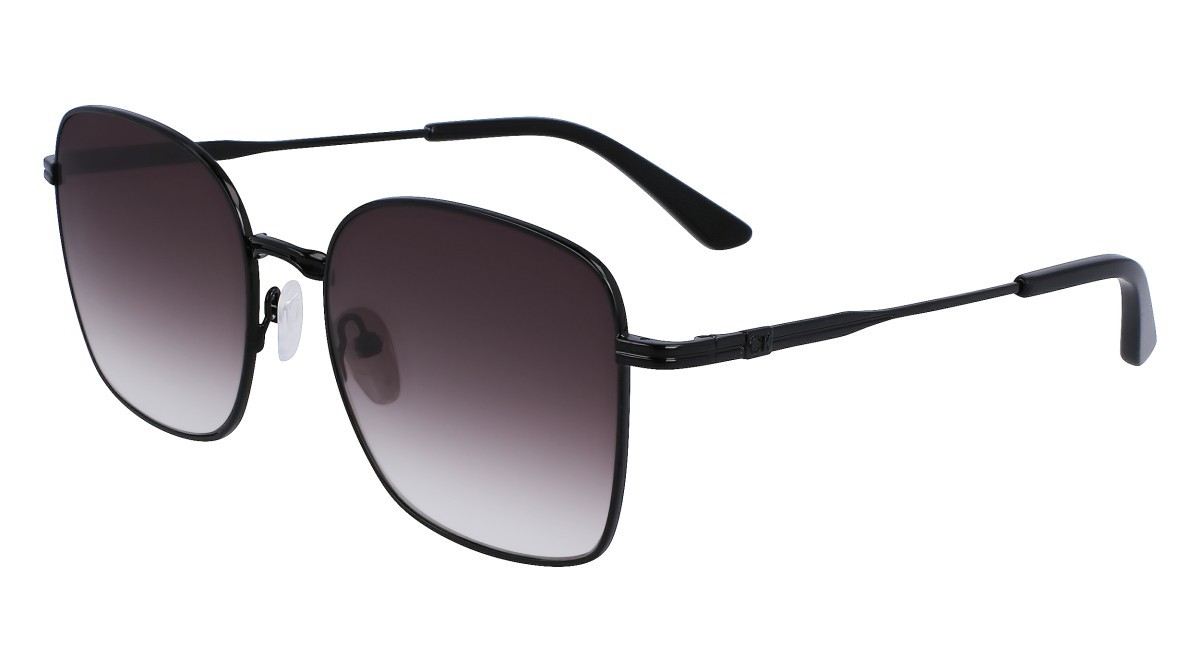 Sunglasses Calvin Klein CK23100S N (001) color black shape rectangle 