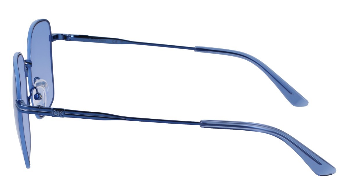 Sunglasses Calvin Klein CK23100S N (413) color azure shape rectangle 