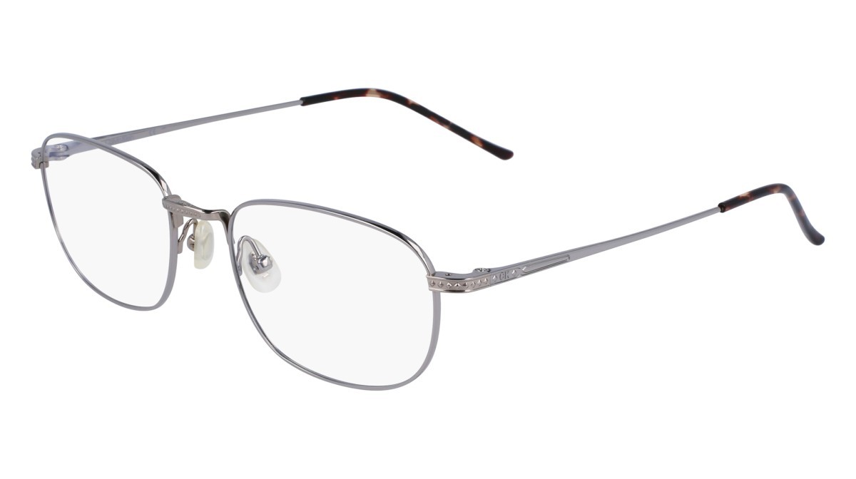 Brillen Calvin Klein CK23112T (045) farbe silver form rechteckig gläser demo
