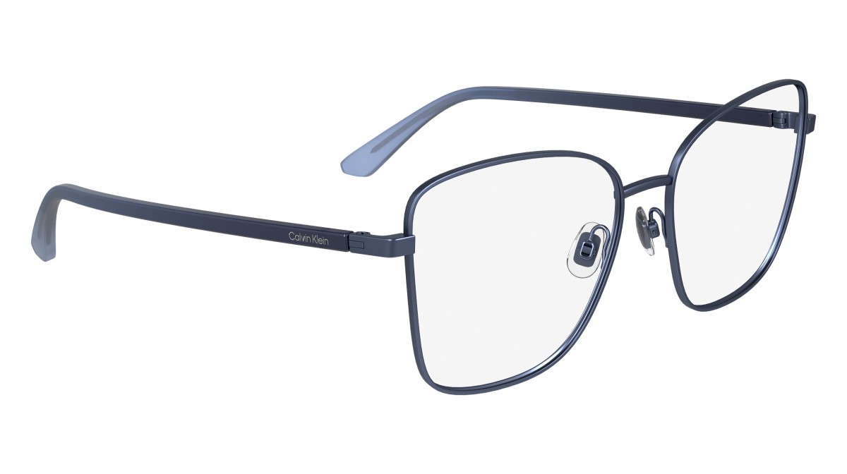 Brillen Calvin Klein CK23128 (445) farbe light blue form schmetterling 