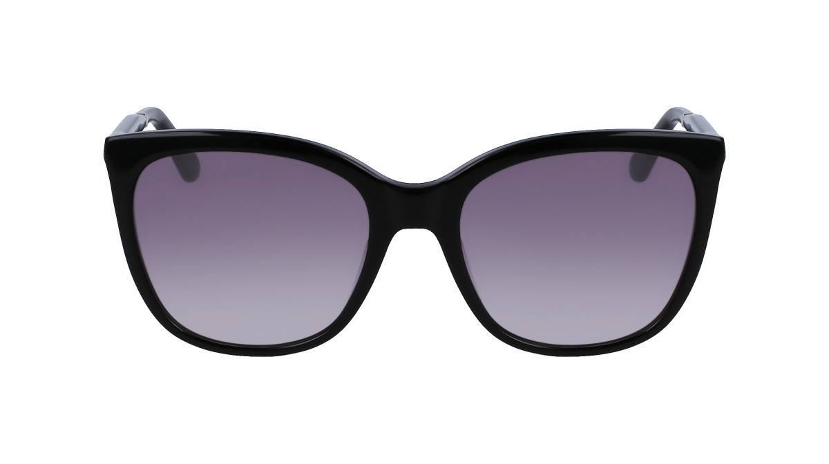 Sonnenbrillen Calvin Klein CK23500S (001) farbe black form rechteckig gläser gradient grey