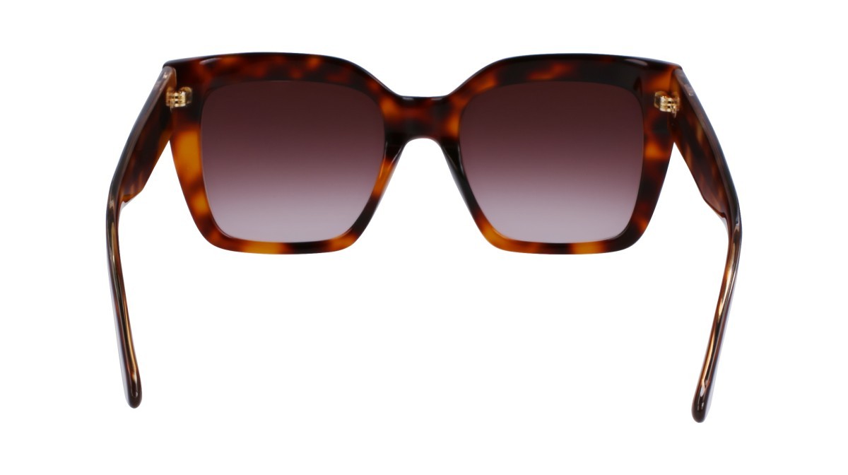 Sunglasses Calvin Klein CK23508S (220) color brown havana shape rectangle lenses gradient brown