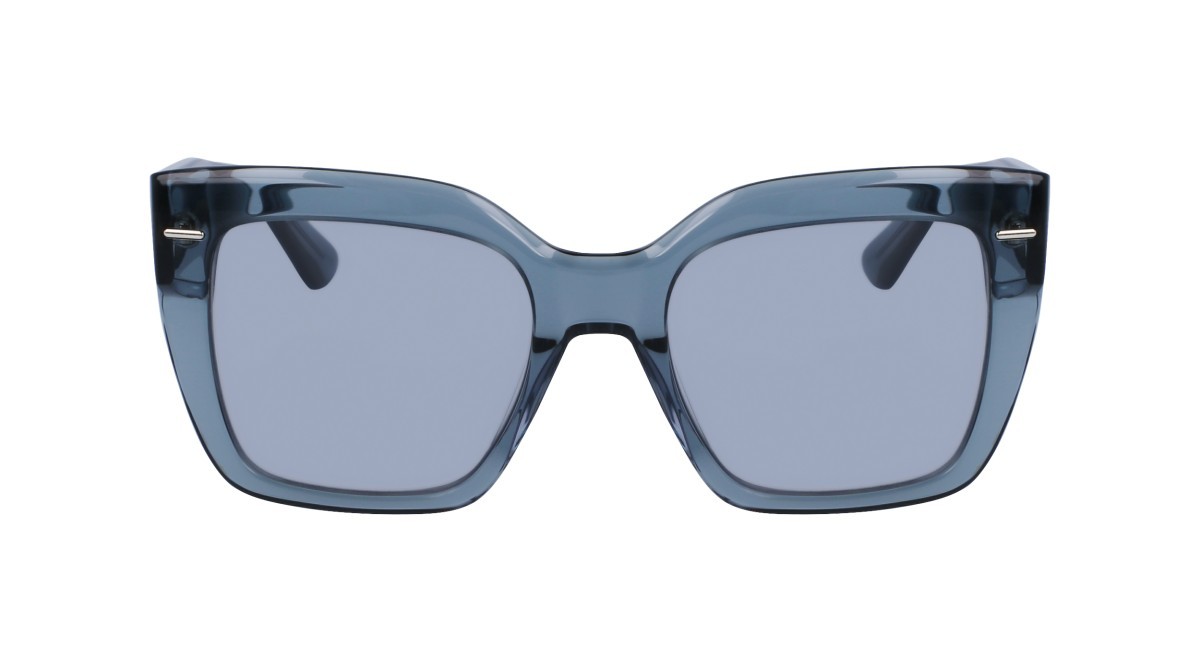 Sunglasses Calvin Klein CK23508S (435) color avio shape rectangle lenses solid grey