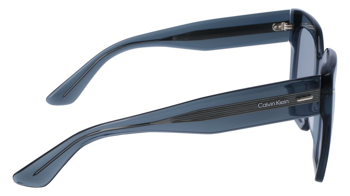 Sunglasses Calvin Klein CK23508S (435) color avio shape rectangle lenses solid grey