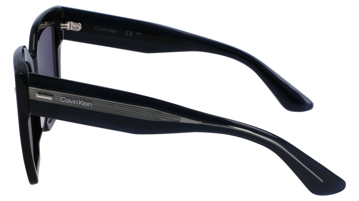 Occhiali da sole Calvin Klein CK23508S N (001) colore black forma rettangolare 