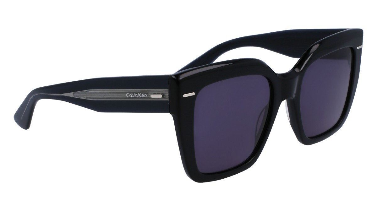 Occhiali da sole Calvin Klein CK23508S N (001) colore black forma rettangolare 