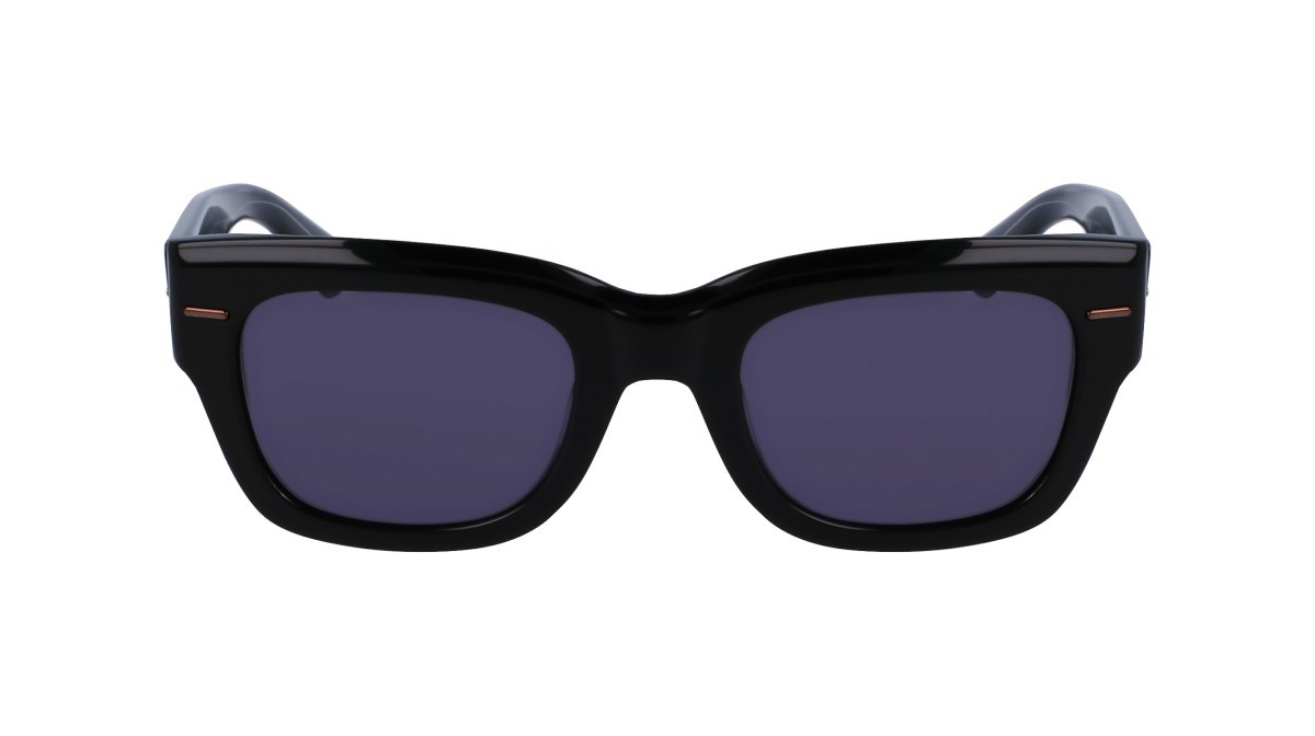Sonnenbrillen Calvin Klein CK23509S (001) farbe black form rechteckig gläser solid grey