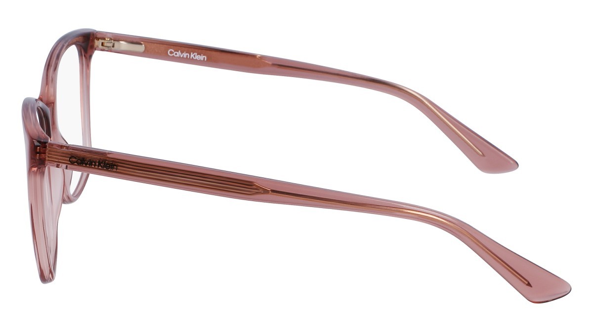 Occhiali da vista Calvin Klein CK23523 N (601) colore rose forma farfalla 