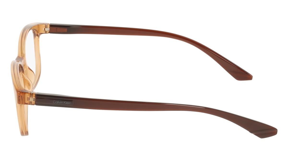Eyeglasses Calvin Klein CK23525N (209) color transparent beige shape rectangle 