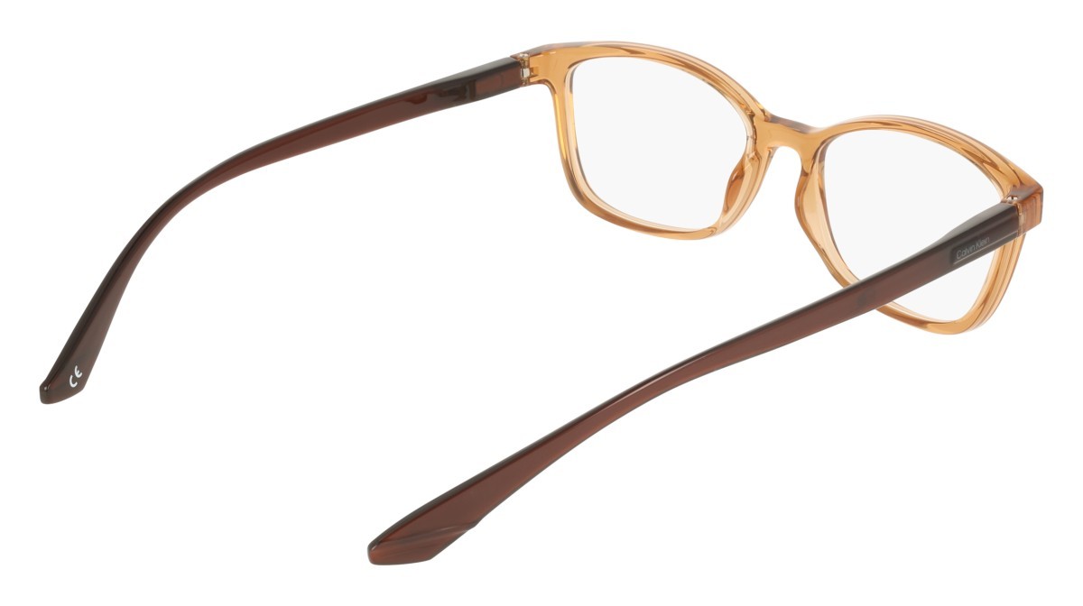 Eyeglasses Calvin Klein CK23525N (209) color transparent beige shape rectangle 
